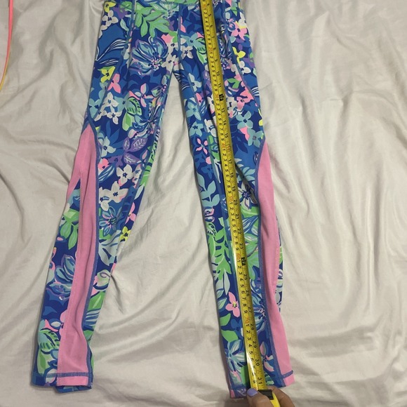 Lilly Pulitzer Weekender Luxtetic Leggings Social Sunset Size XXS - Picture 5 of 7